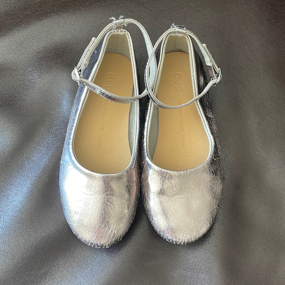 Gap Girls Metallic Flats